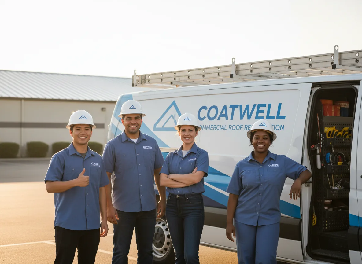 Commercial roof coating company in Henrieville, UT